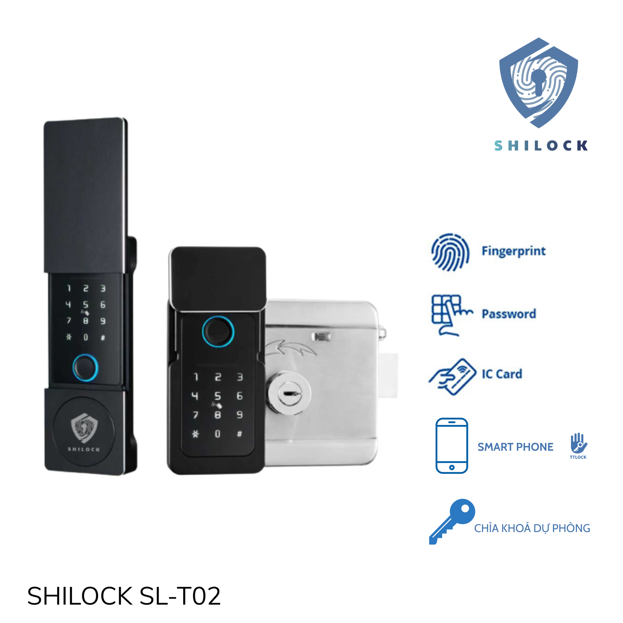 KHOÁ CỔNG VÂN TAY SHILOCK SL-T02